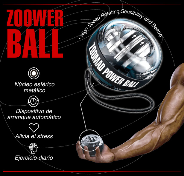zowerball zoomadlabs. Trabajo para el antebrazo