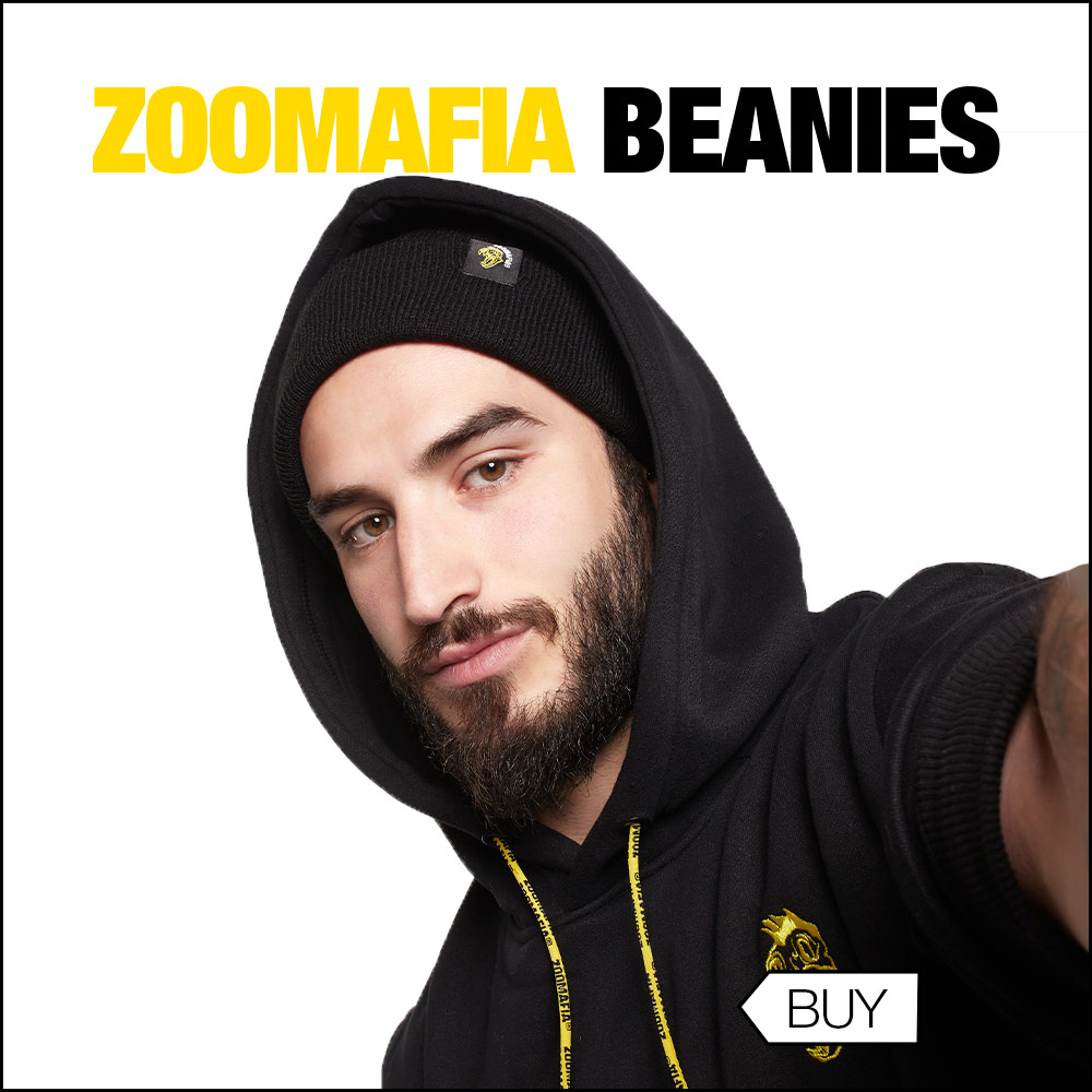 Find the unmatched confort of Zoomadlabs apparel "Zoomafia". These unisex beanies have a premium finish and embroidered details which rise up its style. The beanies are made of cotton and wool with 350gr of thickness. They keep warm on winter and stand out for the attention to detail and elegant black colour. Experience the perfect combination between fashion and be comfortable with this premium beanies of "Zoomafia apparel"