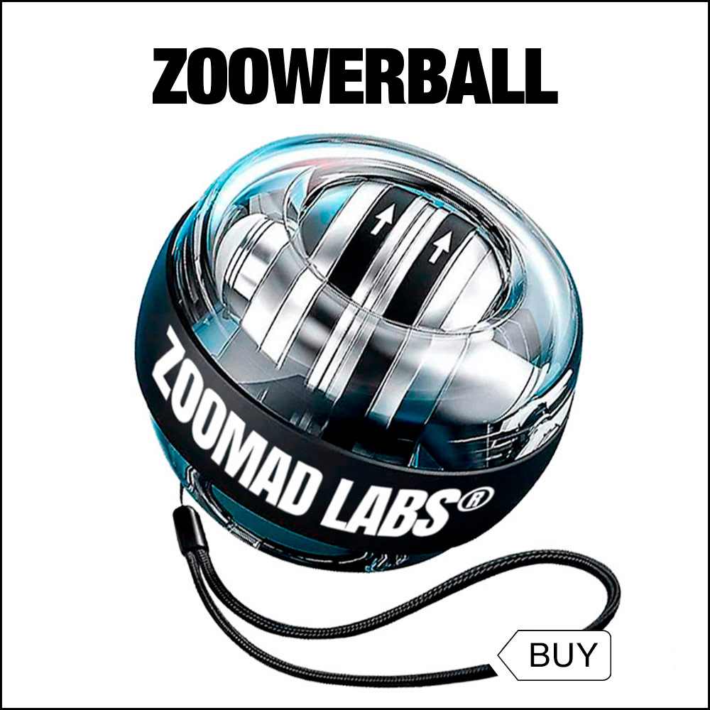 "ZoowerBall" de Zoomad Labs, is a training ball with a giroscopic center that is a light but powerful object. Zoowerball is designed to strengthen your arm and forearm and offers resistances up to 15 kg. Besides this is an effective tool to exercise your wrist also gives help in rehab process. Improve your strenght and coordination whit this innovation Zoowerball and enjoy your workout for your superior limbs. ¡Take advantage of "ZoowerBall" technology to reach your fitness goals by an effective way!